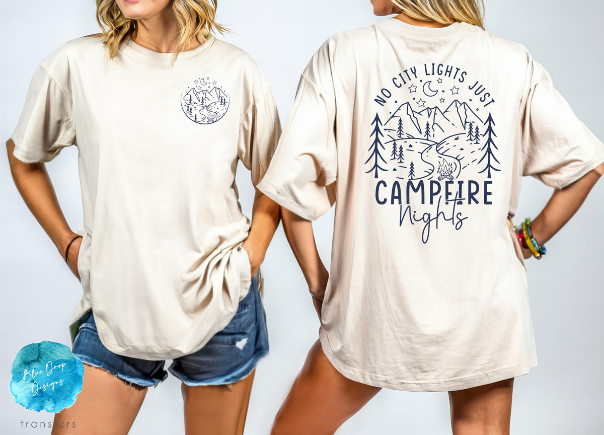 2 Piece No City Lights Full Colour Transfer