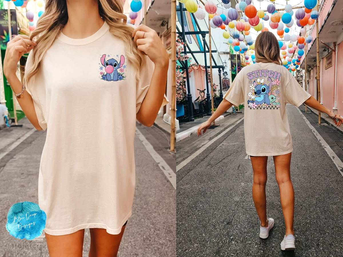 2 Piece Stitch Full Colour Transfer