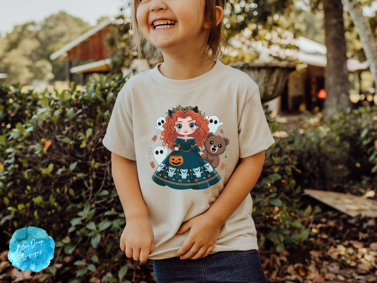 Princess Merida Full Color Heat Transfer