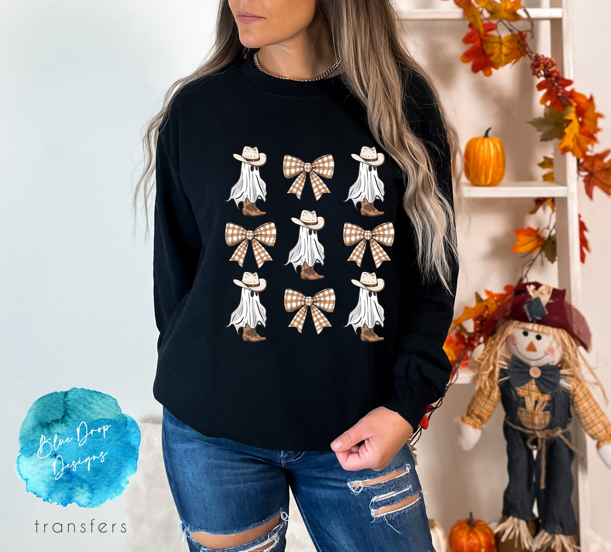 Ghosts n Boots Full Color Heat Transfer