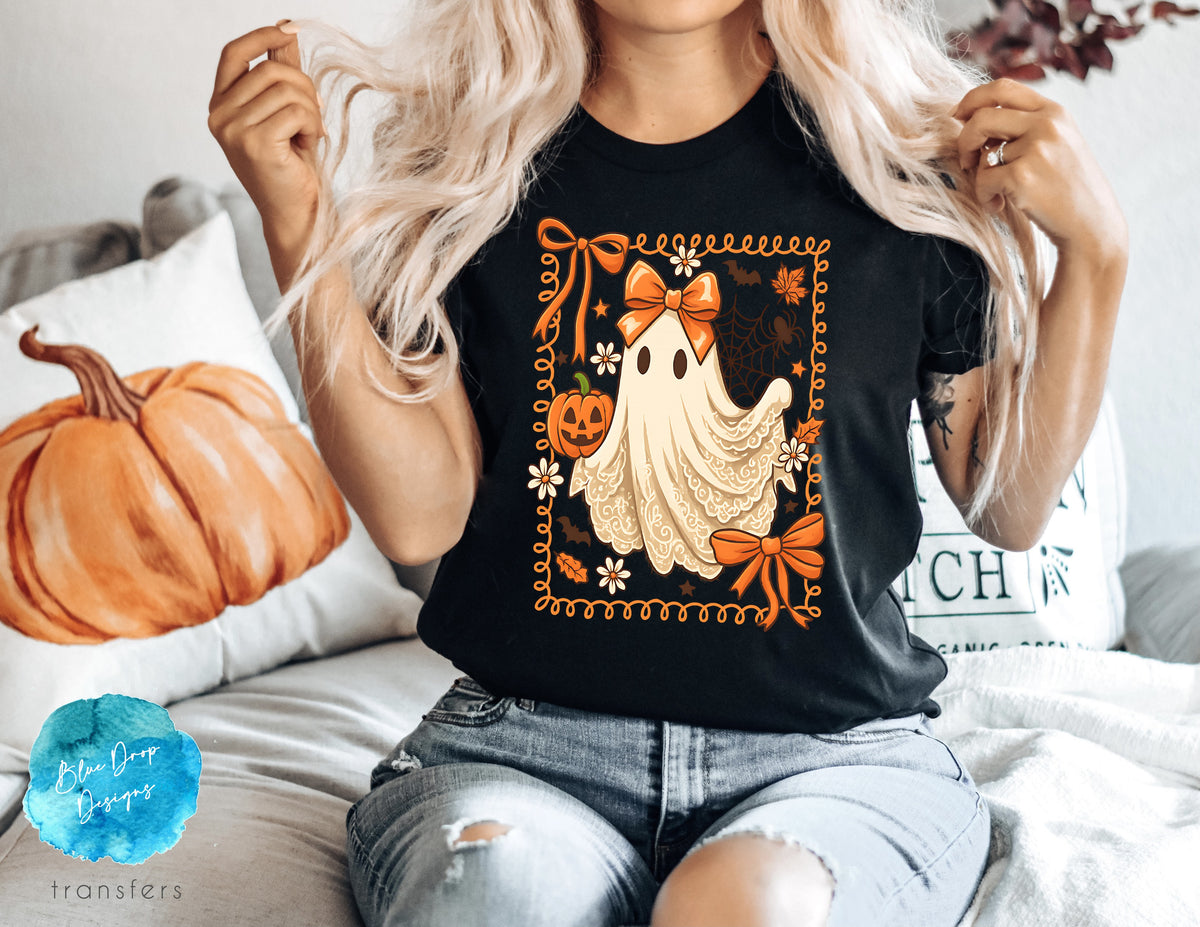 Pretty Ghost Full Color Heat Transfer