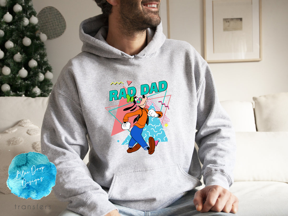 Goofy Dad Full Colour Heat Transfer