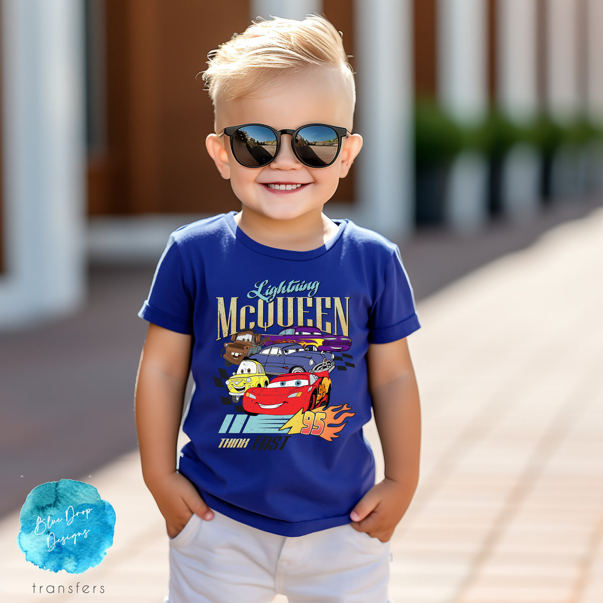 Lightning Colors Full Color Heat Transfer