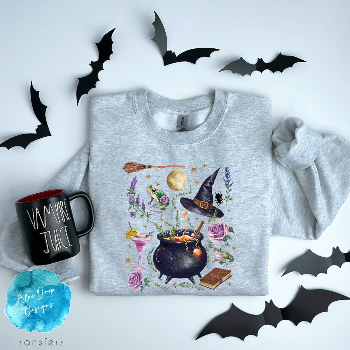Witches Brew Full Color Heat Transfer