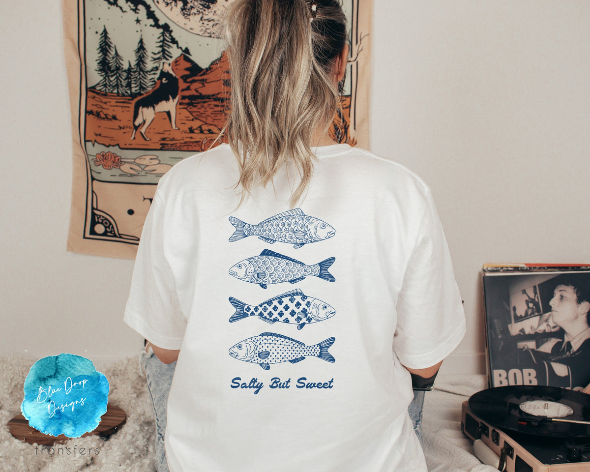 Fish Row Full Colour Heat Transfer