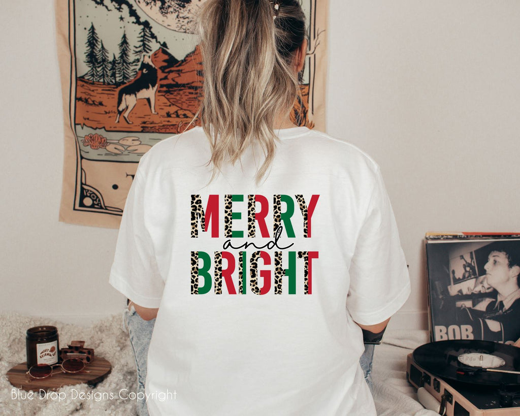 Merry & Bright Full Colour Transfer