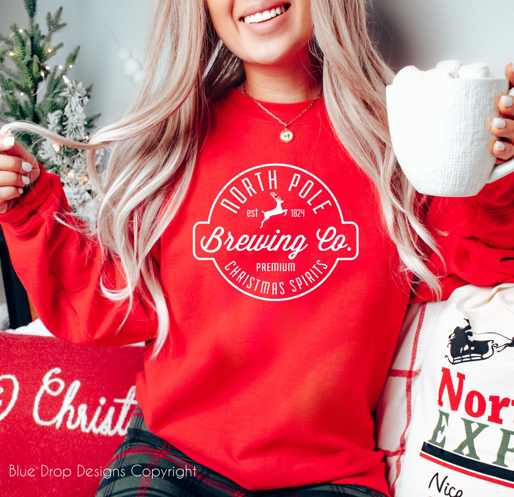 North Pole Brewing White Transfer